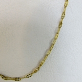 Colar Cumprido com Mini Elos Banhado em Ouro 18k - Dourado