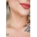 Colar Corrente Americana com Zircônias Multicolor Banhado em Ouro 18k - Dourado