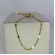 Tornozeleira com Micro Corações na Corrente Banhado em Ouro 18k - Dourado