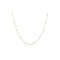 Colar de Corrente com Bolinhas Douradas Banhado em Ouro 18k - Dourado