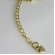 Pulseira com Chapa de Coração Banhado em Ouro 18k - Dourado