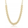 Pulseira com Fecho Regulável e corrente Trabalhada Banhado em Ouro 18k - Dourado