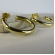 Brinco Argola Grossa Pequena Banhado em Ouro 18k - Dourado