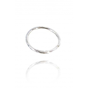 Piercing Círculo Liso em Prata 925