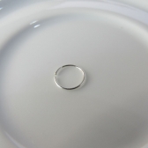 Piercing Círculo Liso em Prata 925 - Dourado