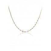 Colar Cumprido com Mini Elos Banhado em Ouro 18k - Dourado