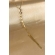Colar Cumprido com Mini Pérolas e Fio Banhado em Ouro 18k - Dourado