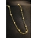 Colar Corrente Americana com Pérolas Banhado em Ouro 18k - Dourado
