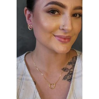 Conjunto de Coração Vazado