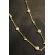 Colar com Pérolas de Coração Banhado em Ouro 18k - Dourado