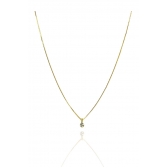 Choker Com Ponto De Luz Banhado em Ouro 18k - Dourado